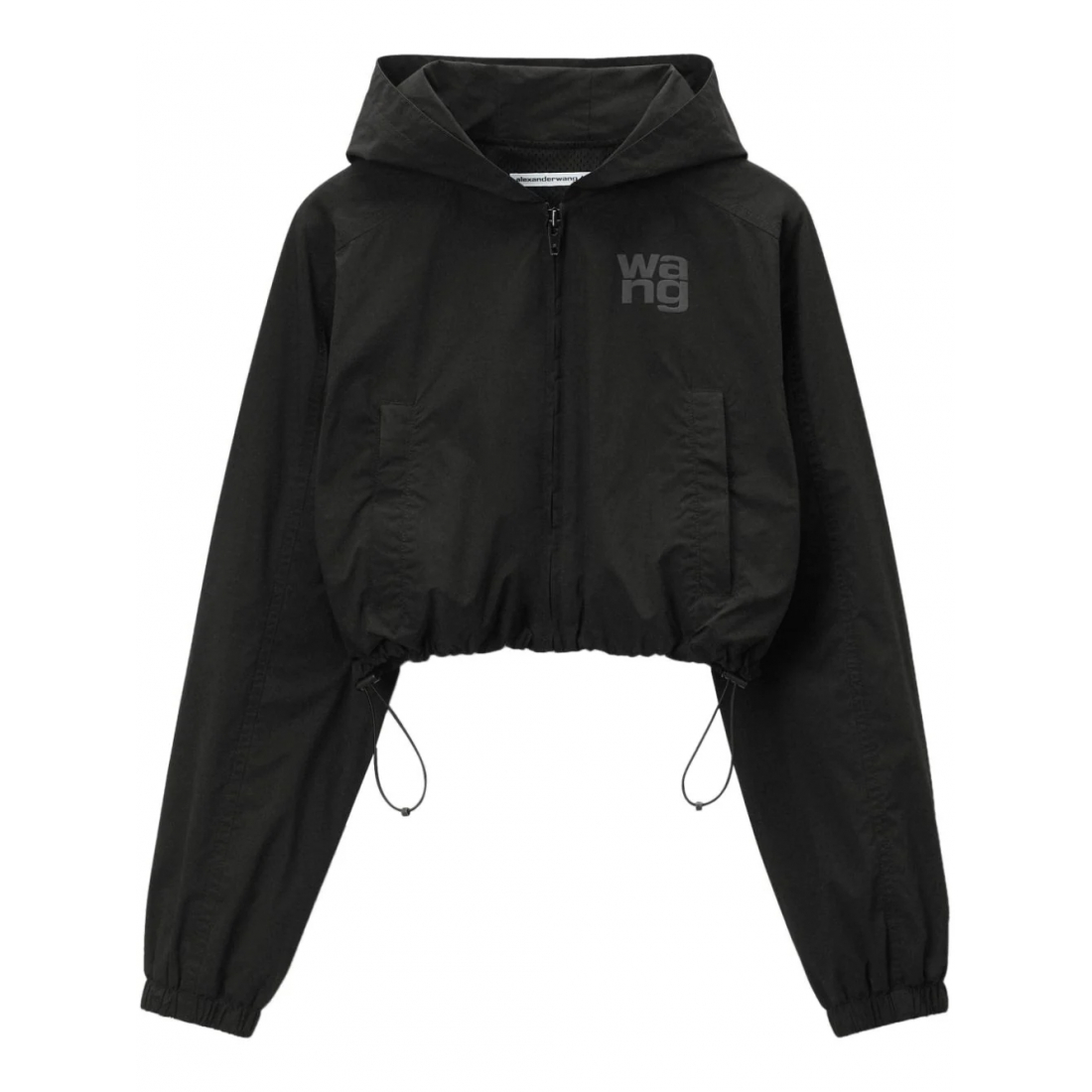 'Zip-Up' Crop Jacke für Damen