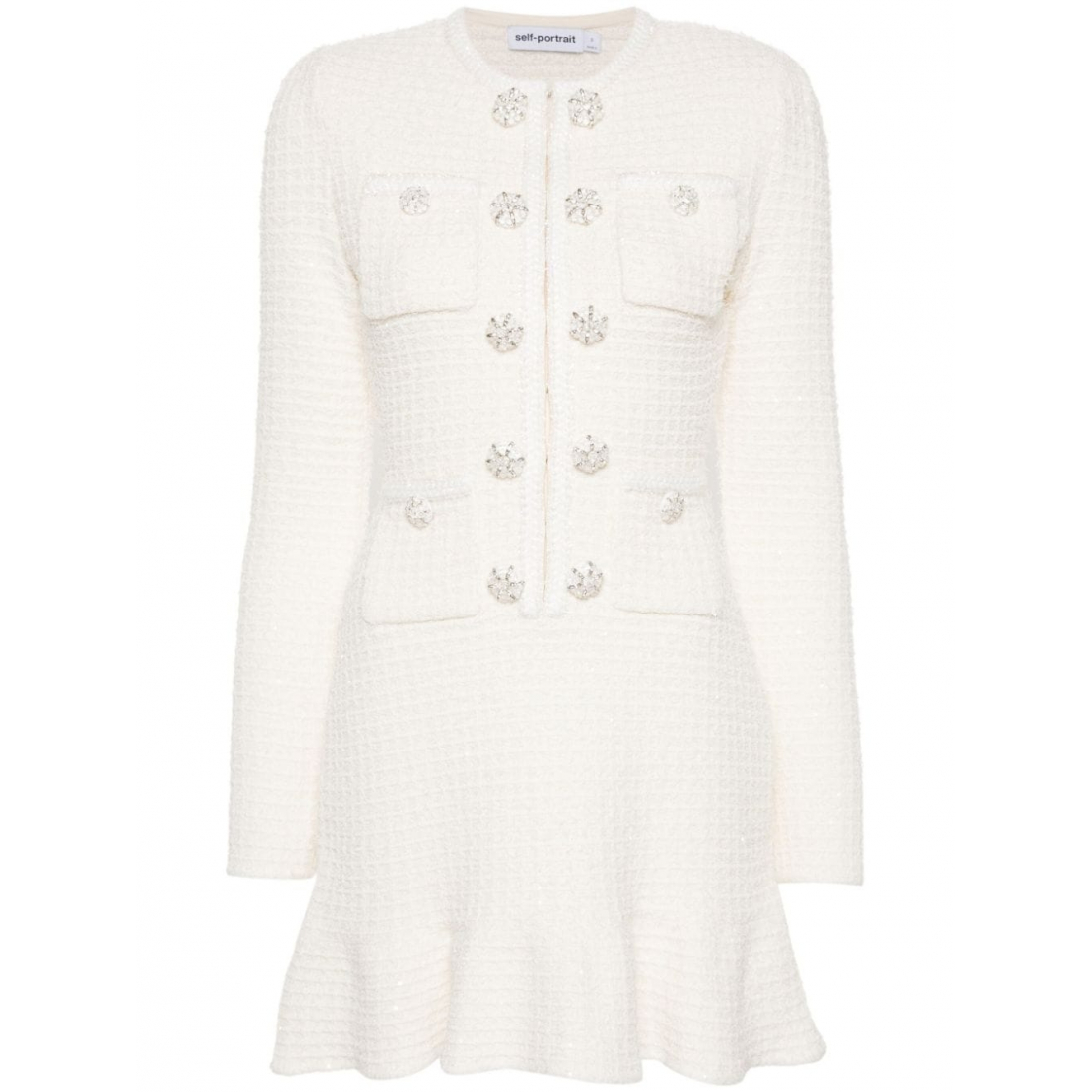 Robe mini 'Knitted' pour Femmes