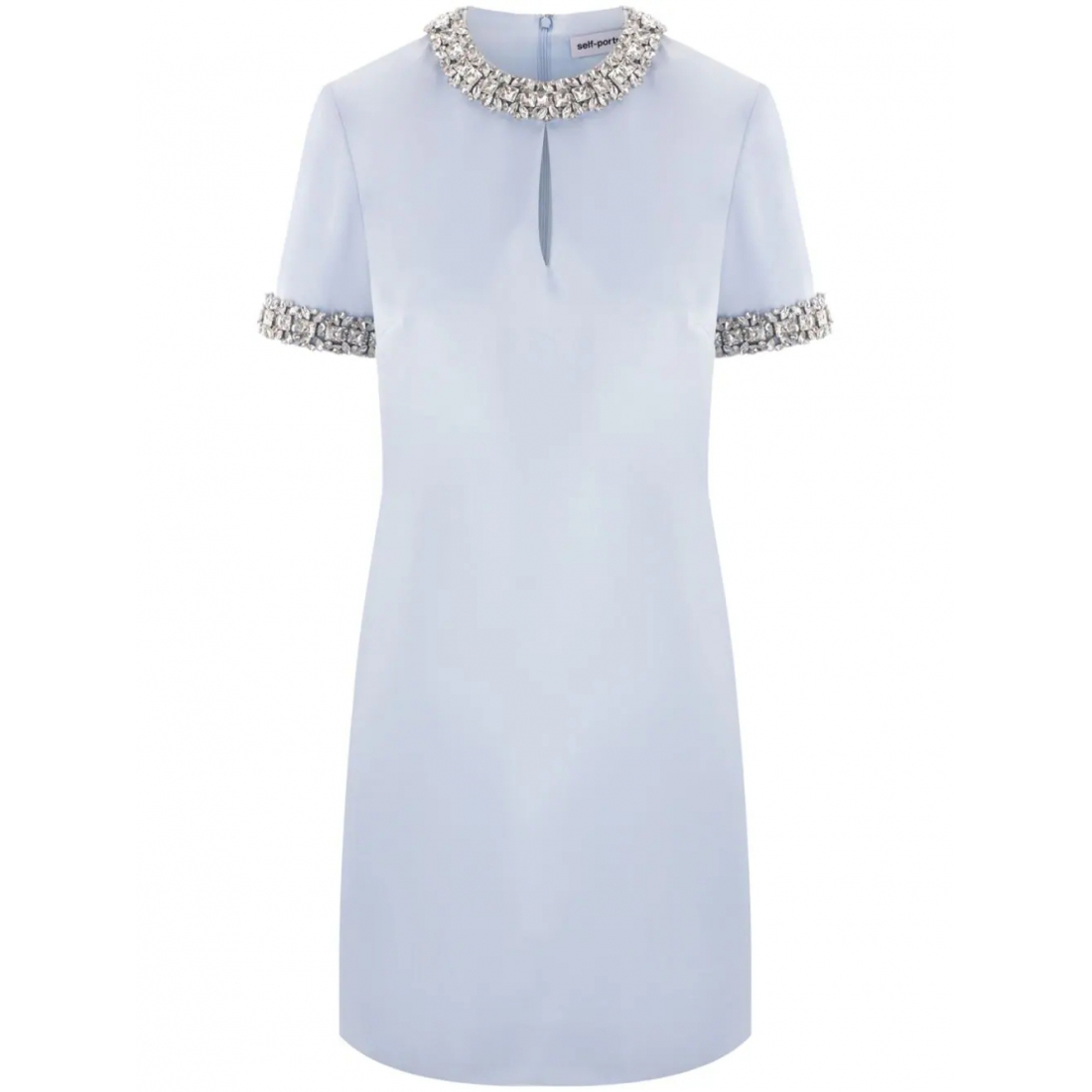 Robe mini 'Crystal-Embellished' pour Femmes