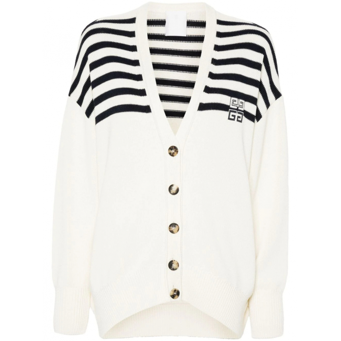 '4G Striped' Strickjacke für Damen