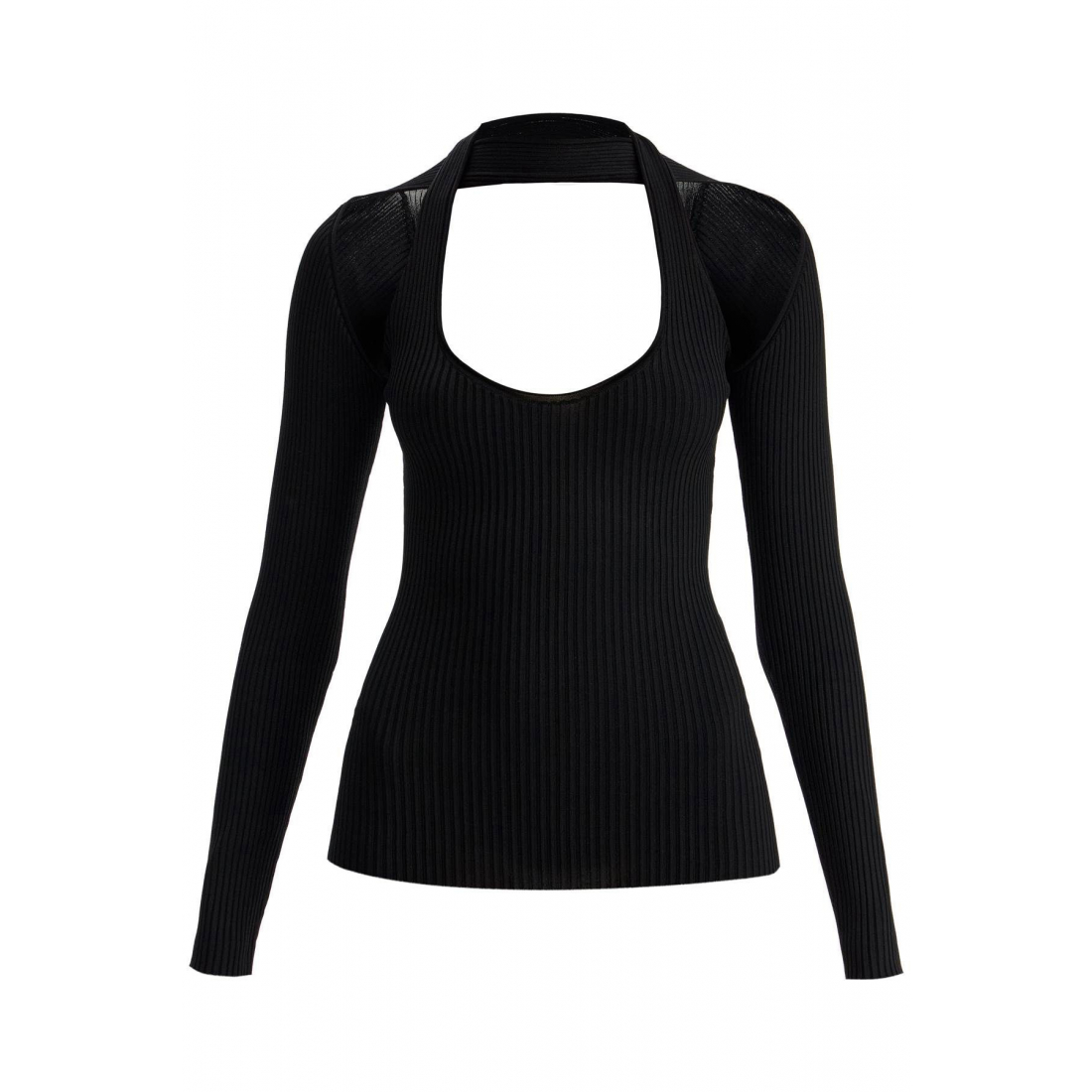 'Cut-Out' Top für Damen