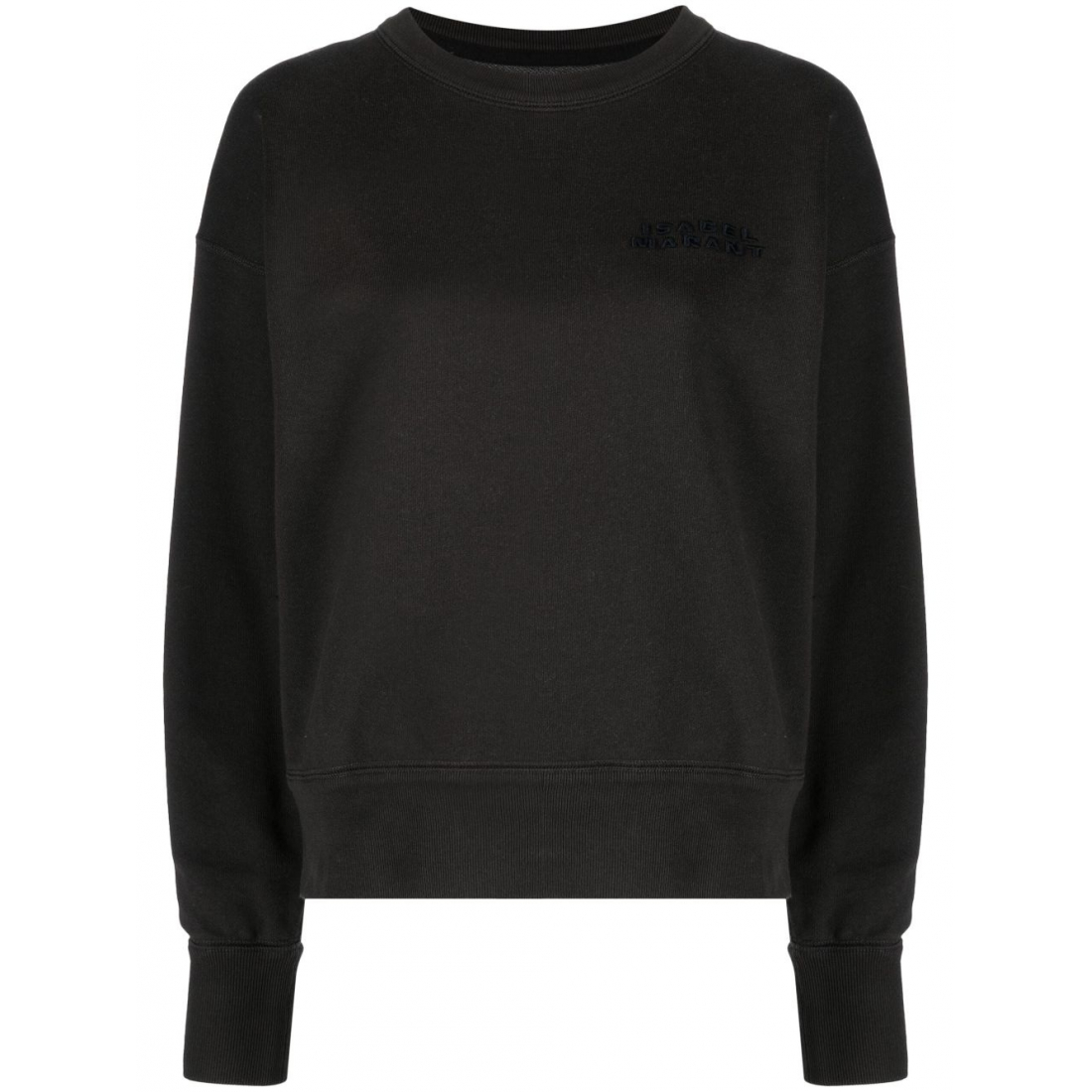 'Embroidered Logo Crew Neck' Sweatshirt für Damen