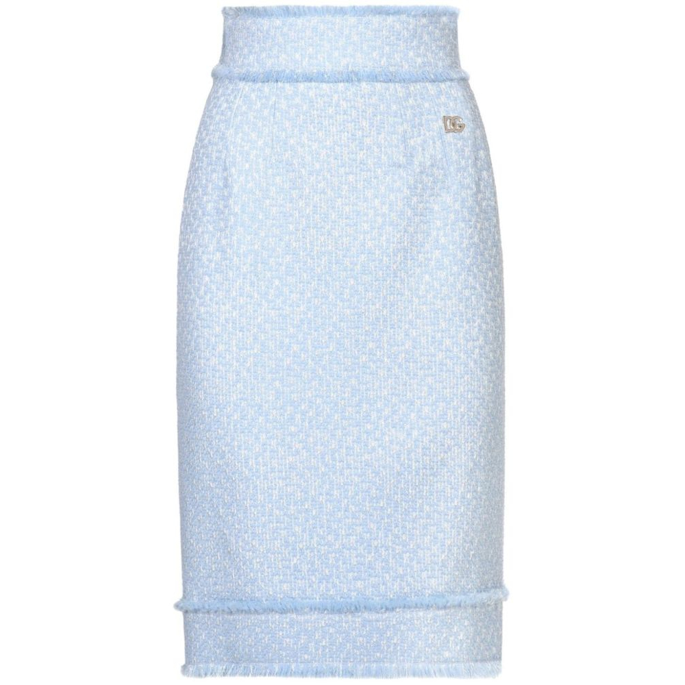 Women's 'Appliqué-Logo' Midi Skirt