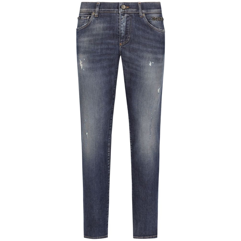 Men's 'Distressed Effect' Skinny Jeans