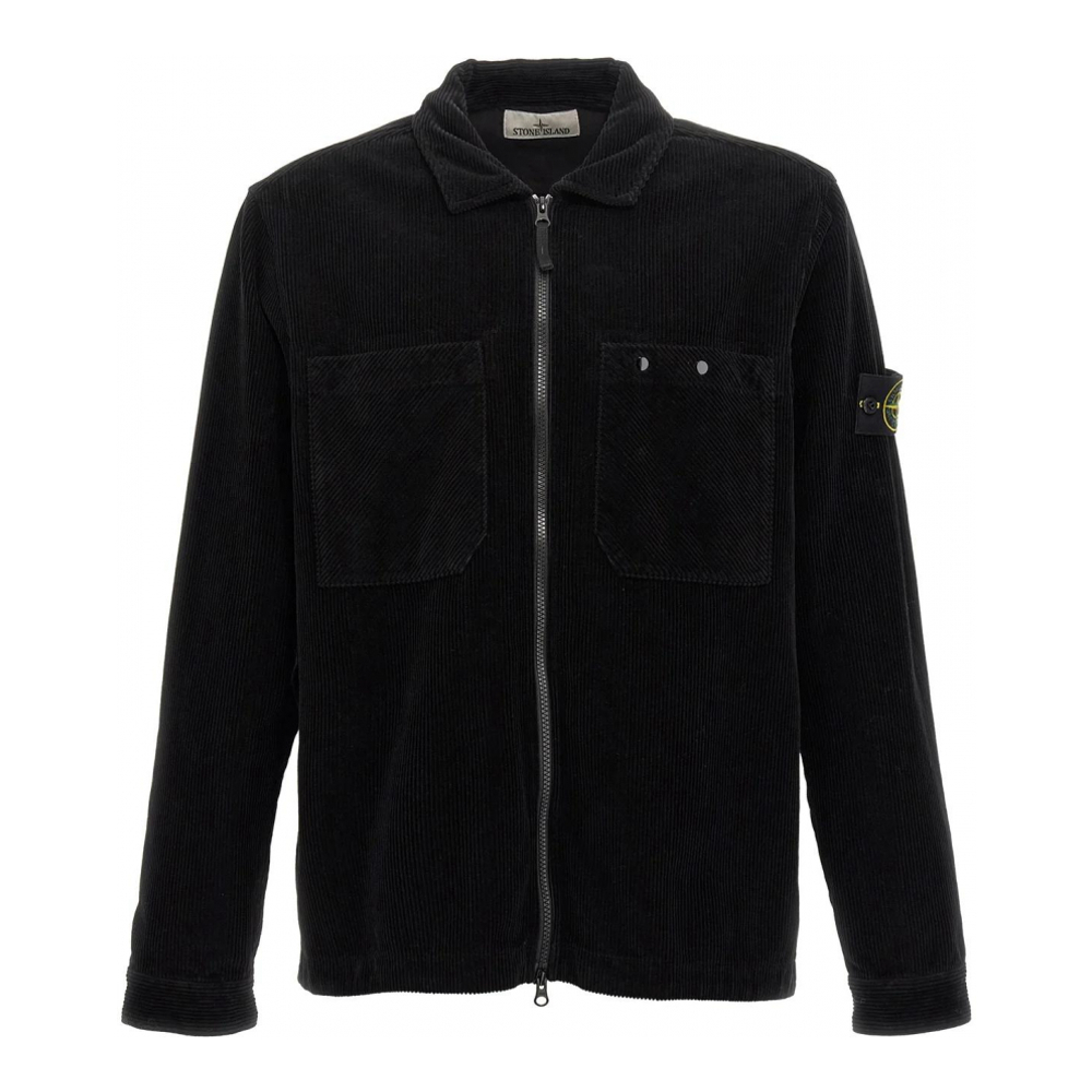 Men's 'Logo Patch' Overshirt