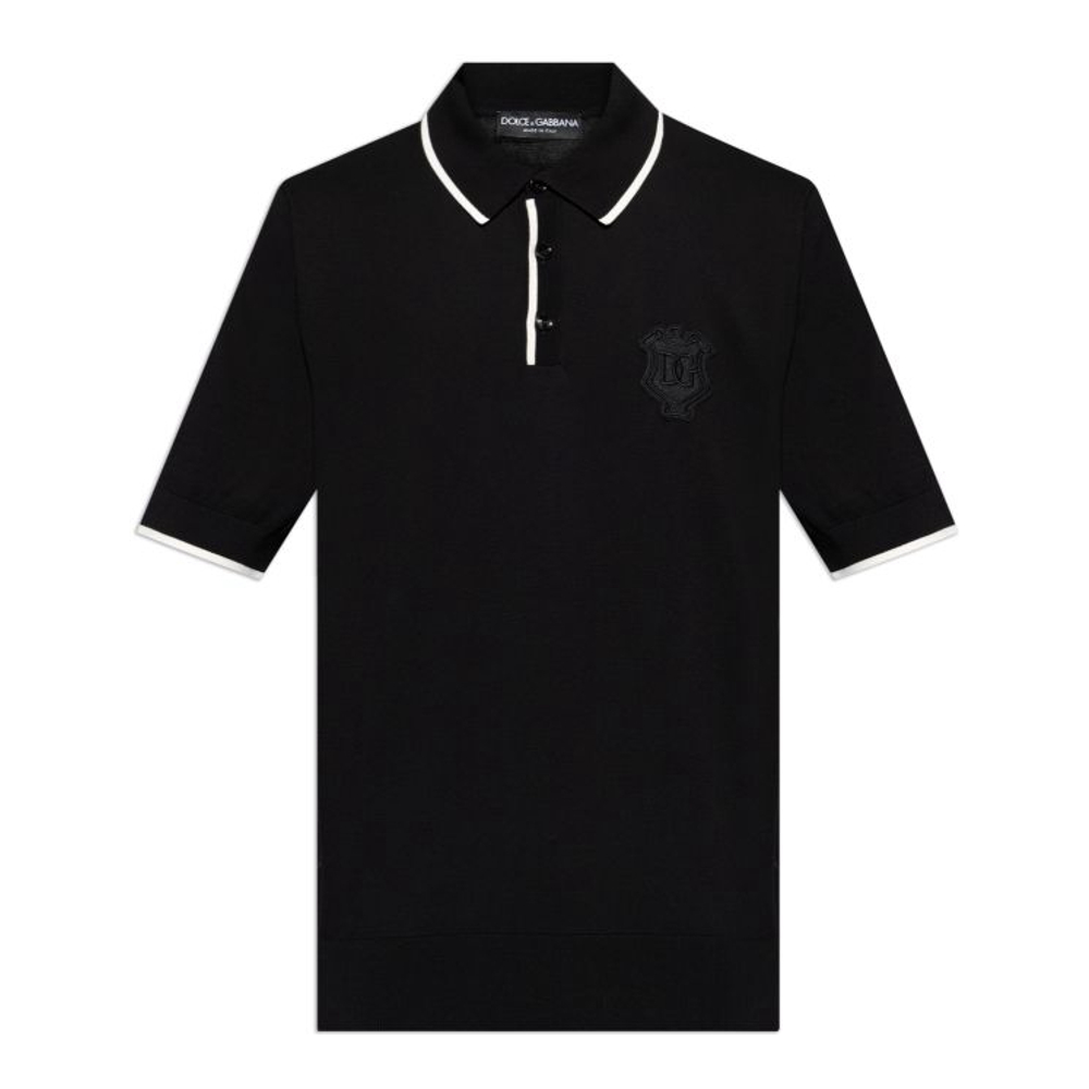 'DG Logo Embroidery' Polohemd für Herren