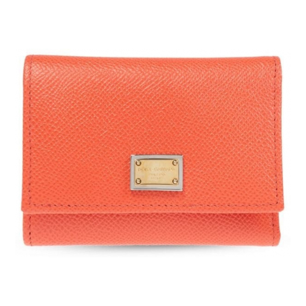 Women's 'Logo-Plaque' Wallet