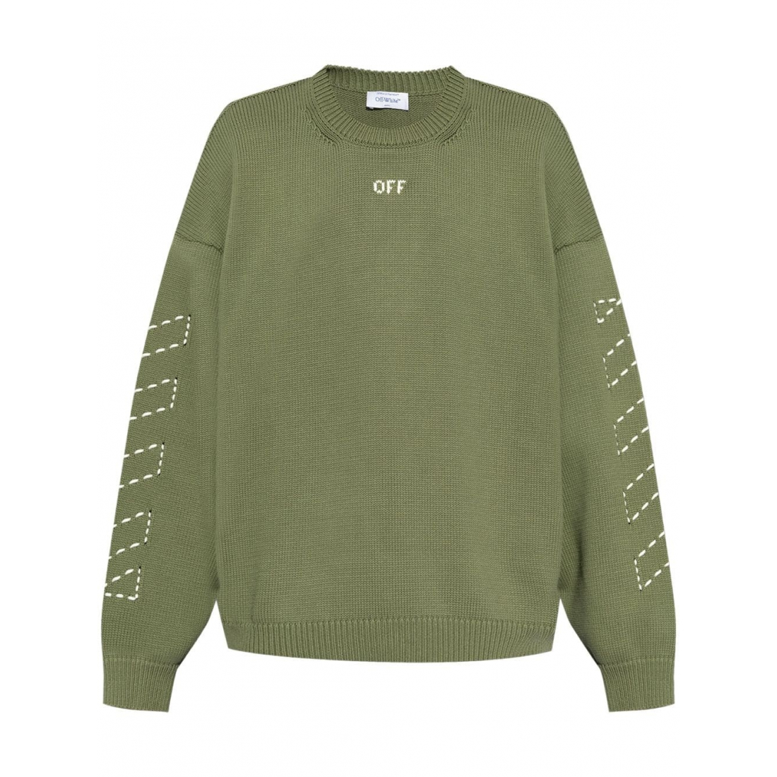 Pull 'Embroidered-Logo Knitted' pour Hommes