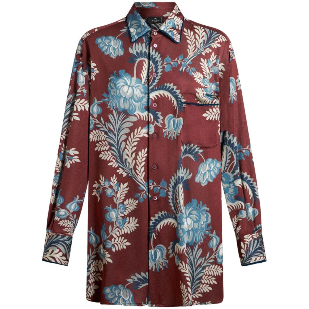 Chemise 'Floral-Print' pour Femmes