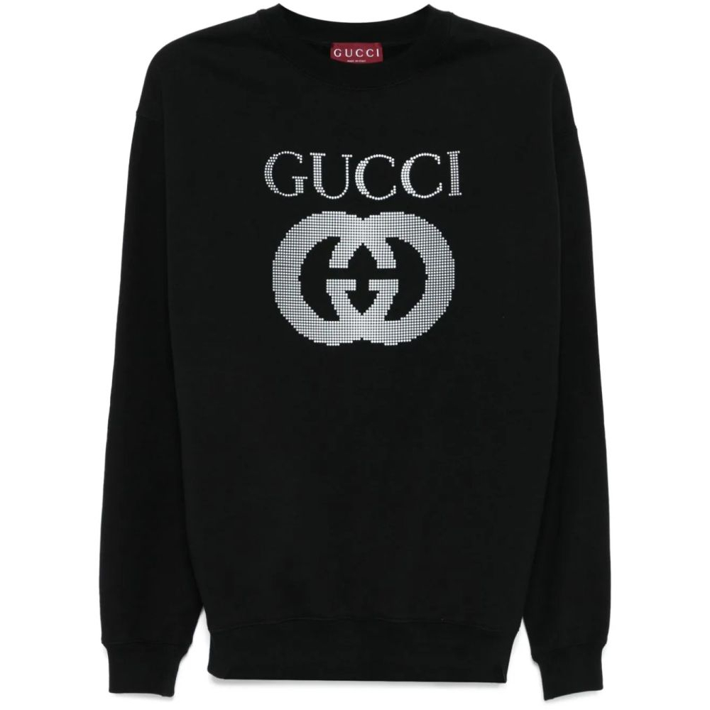 Men's 'Interlocking G-Appliqué' Sweater