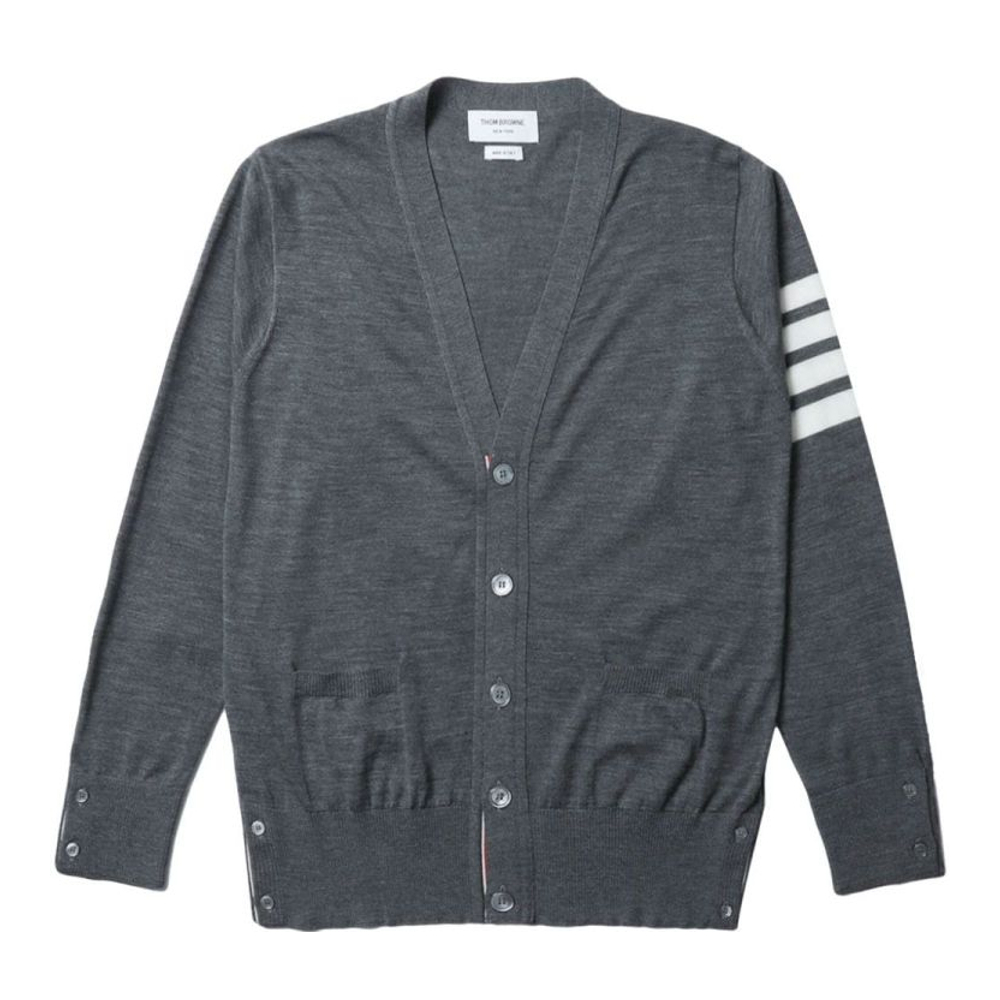 Men's '4-Bar Knitted' Cardigan