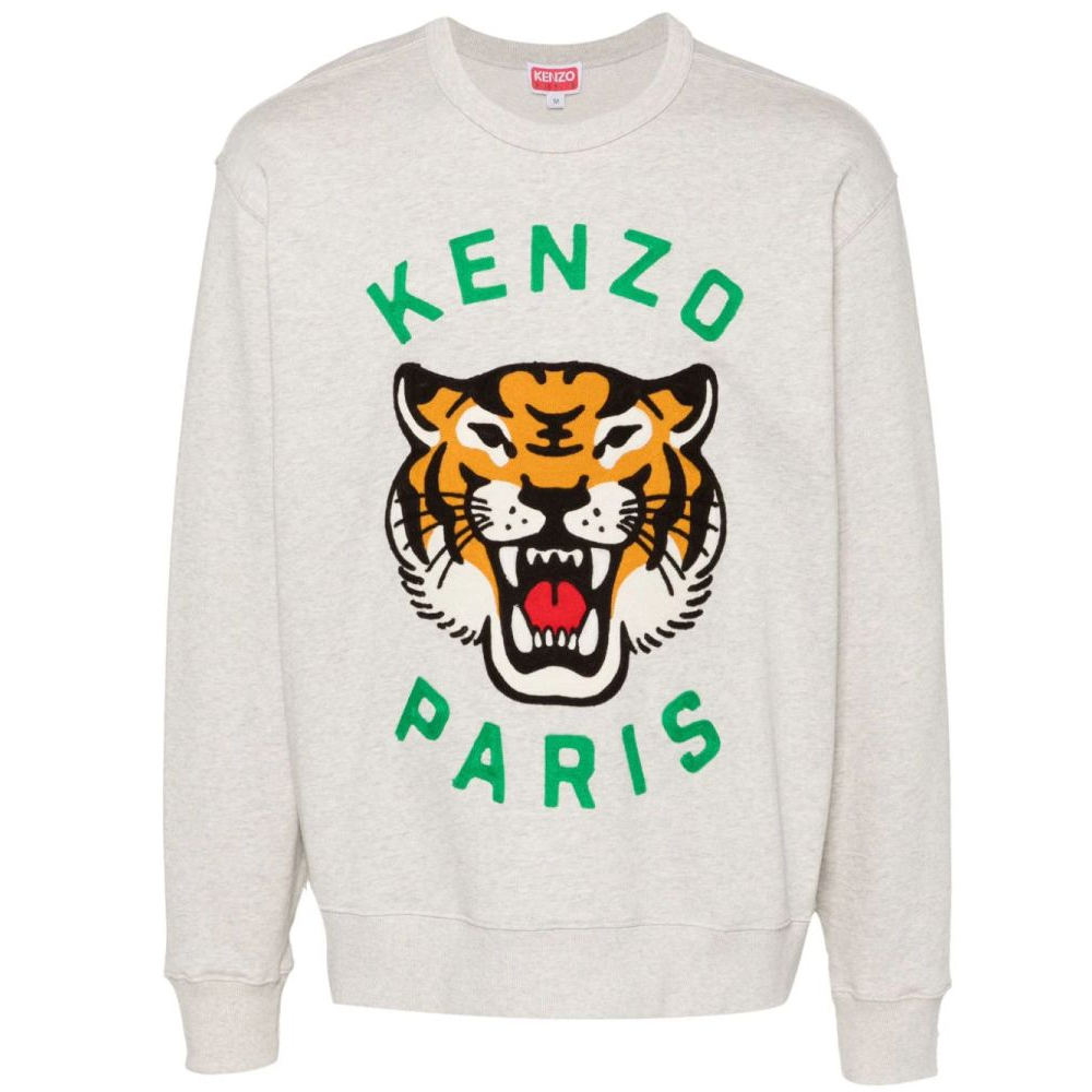 Men's 'Lucky Tiger Embroidered' Sweatshirt