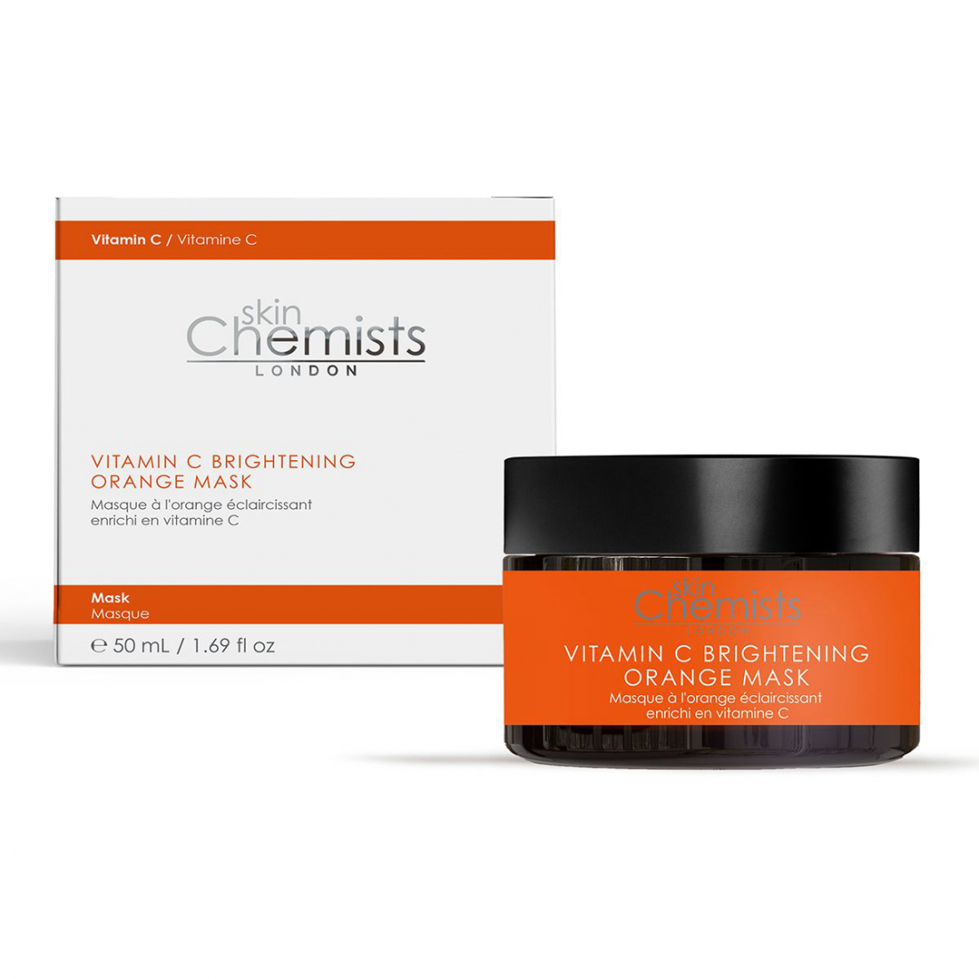 'Vitamin C Brightening Orange' Gesichtsmaske - 50 ml