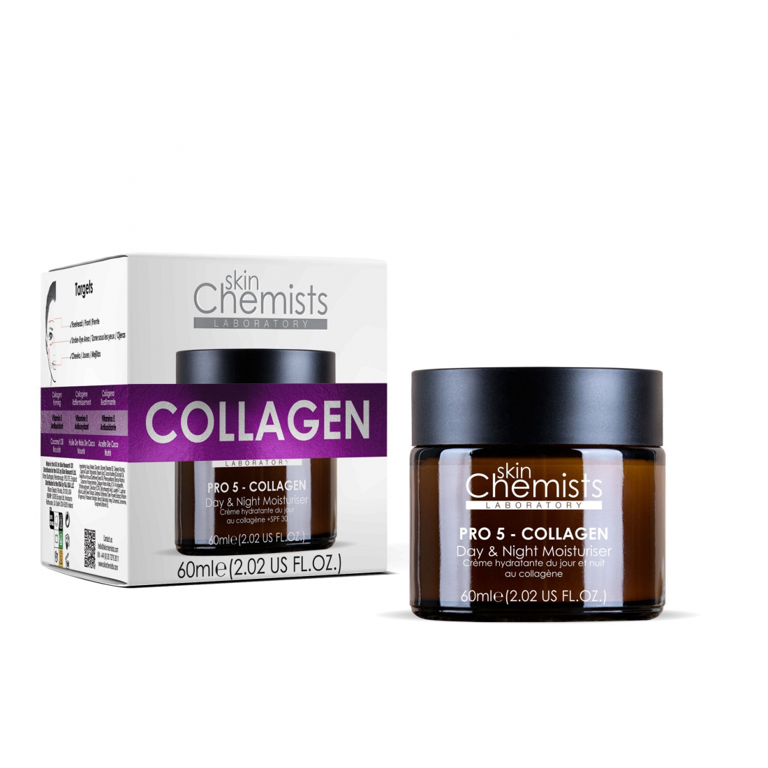 'Pro-5 Collagen Day & Night' Feuchtigkeitscreme - 60 ml