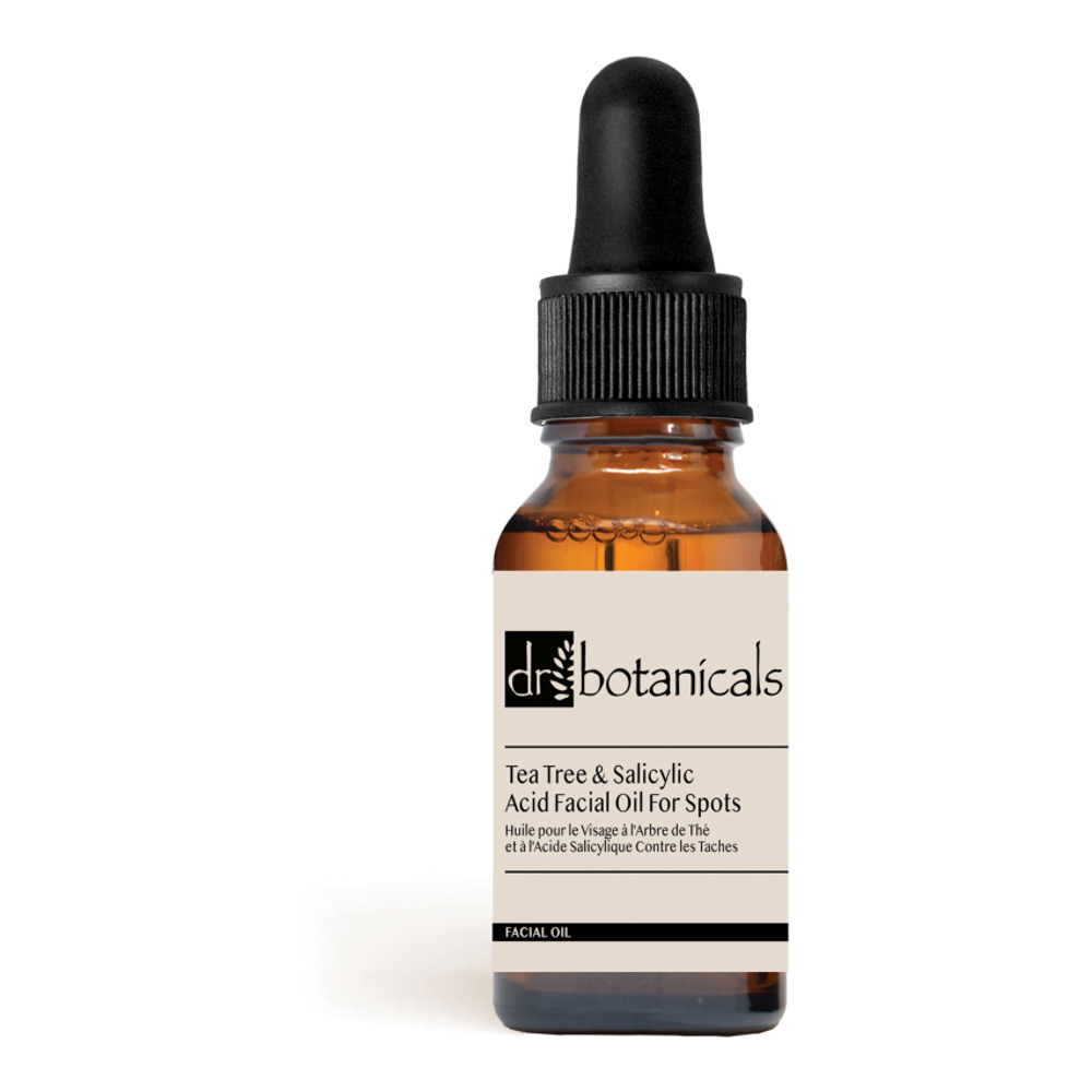 'Eucalyptus, Tea Tree & Salicylic Acid For Spots' Facial Oil - 15 ml