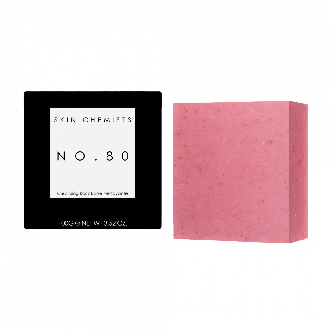 Nettoyant Solide 'No.80 Rose Facial' - 100 g