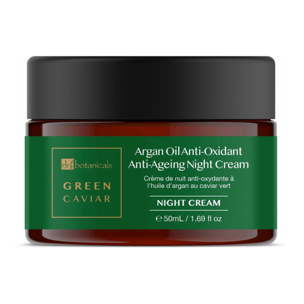 'Green Caviar & Argan Oil Anti-Oxidant' Anti-Aging Night Cream - 50 ml