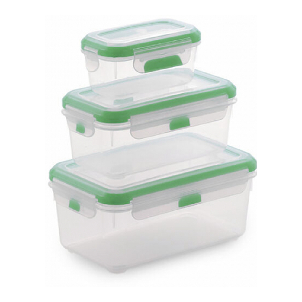 'Hermet' Food Container Set - 3 Pieces