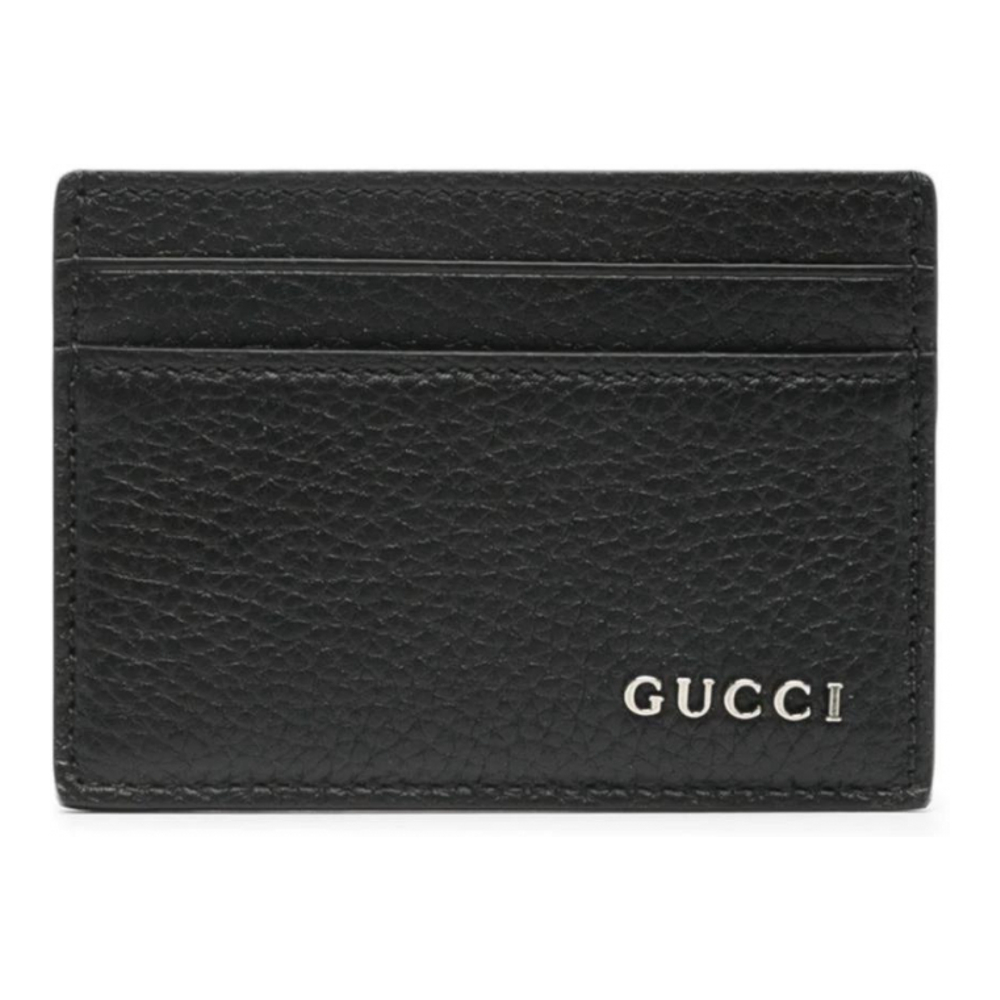 Men's 'Logo-Lettering' Card Holder