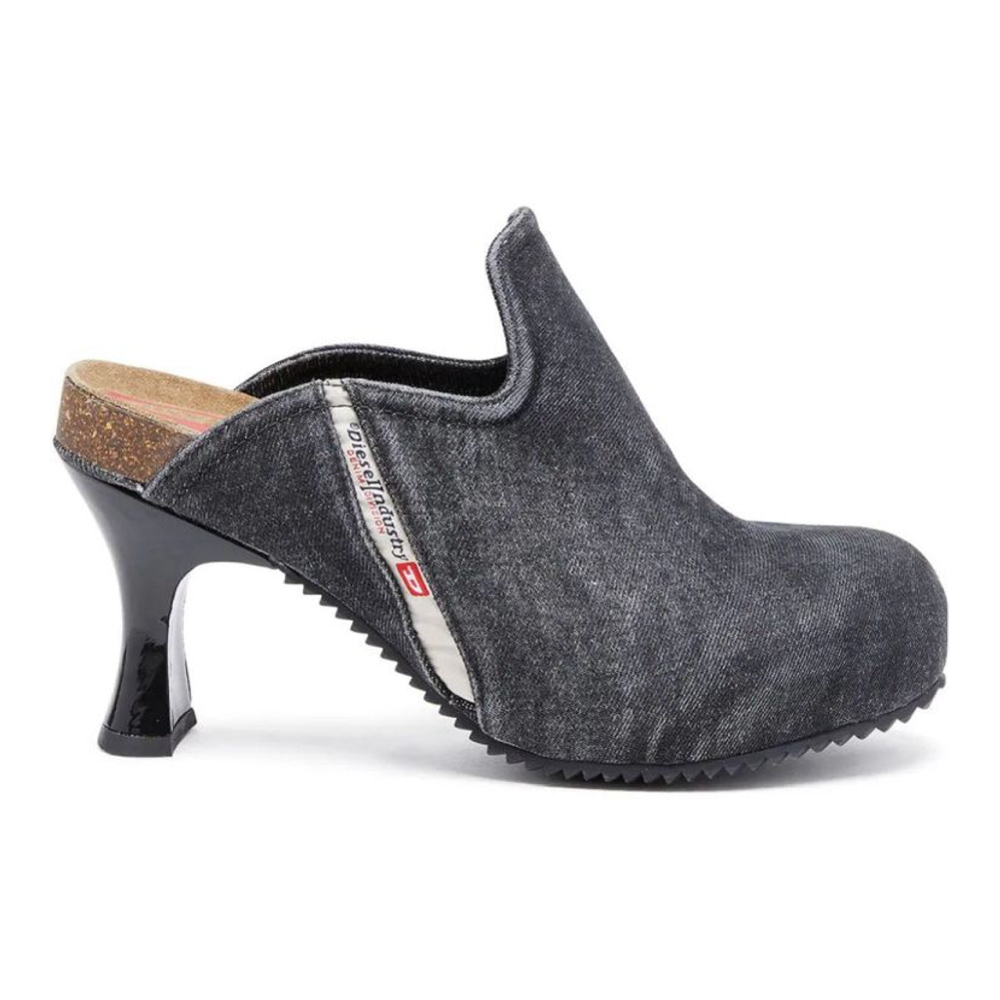 Women's 'D-Woodstock W' High Heel Mules