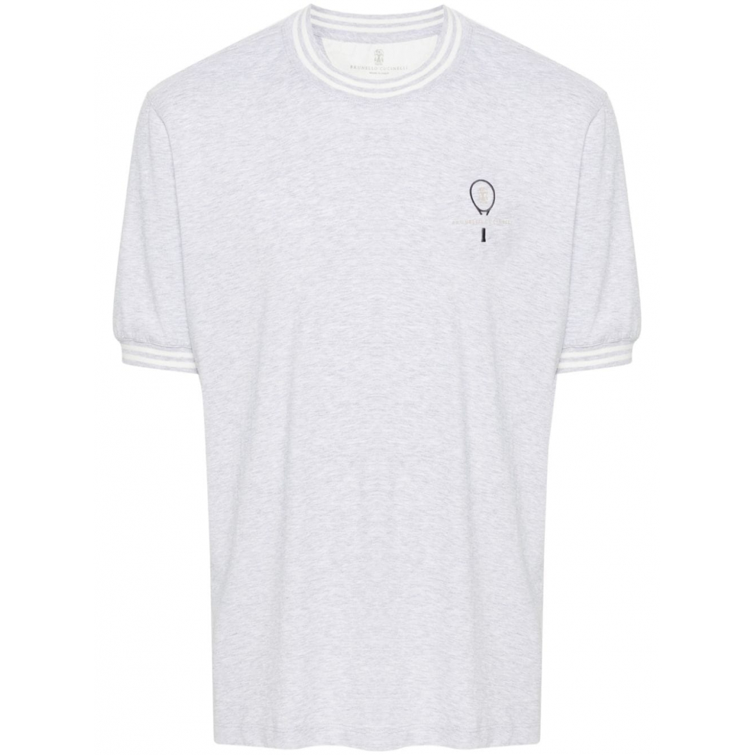 'Tennis-Logo' T-Shirt für Herren