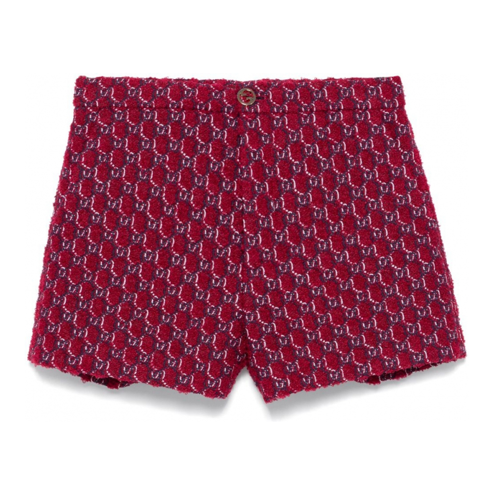 'Gg Shadow Bouclé' Shorts für Damen