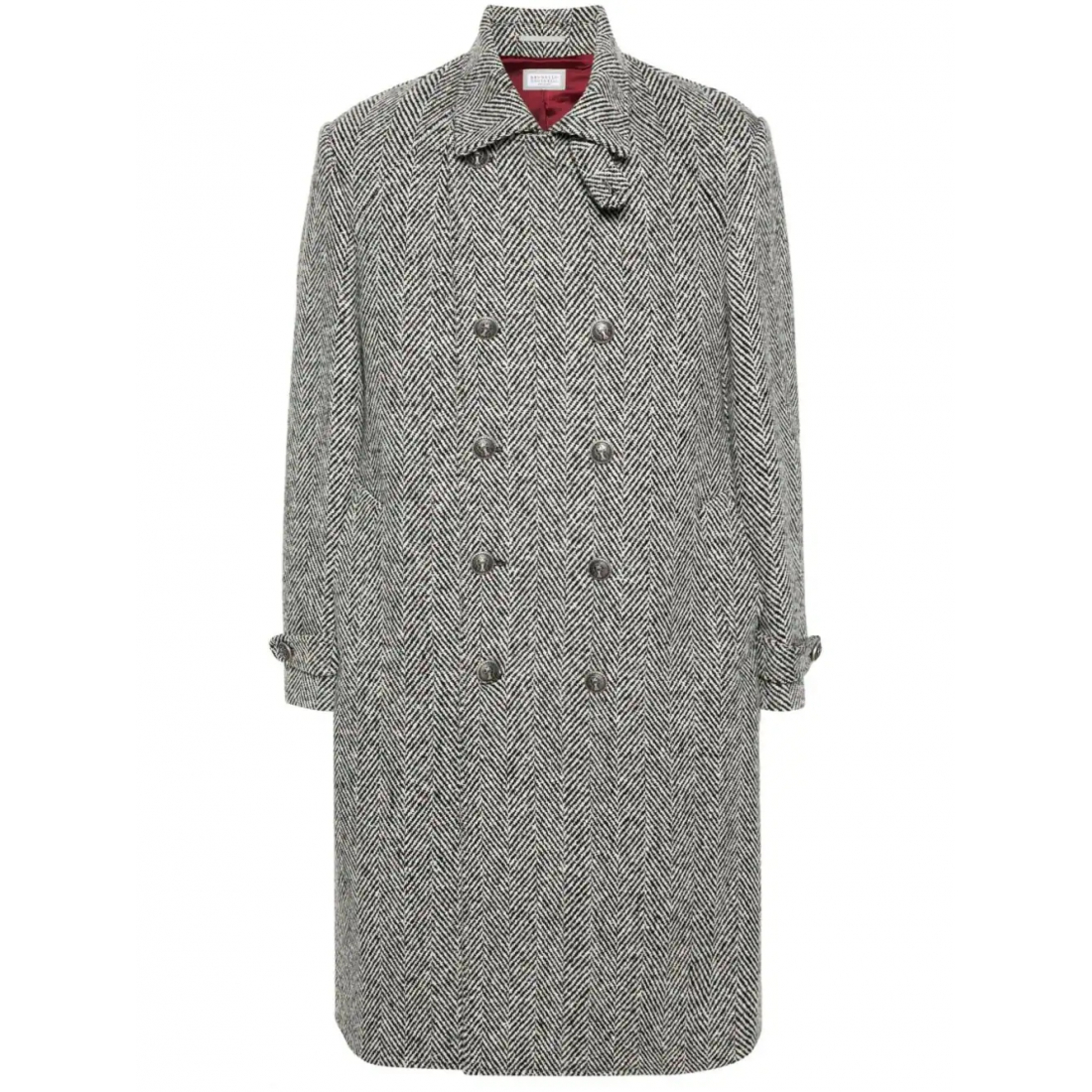 Men's 'Herringbone-Pattern' Coat