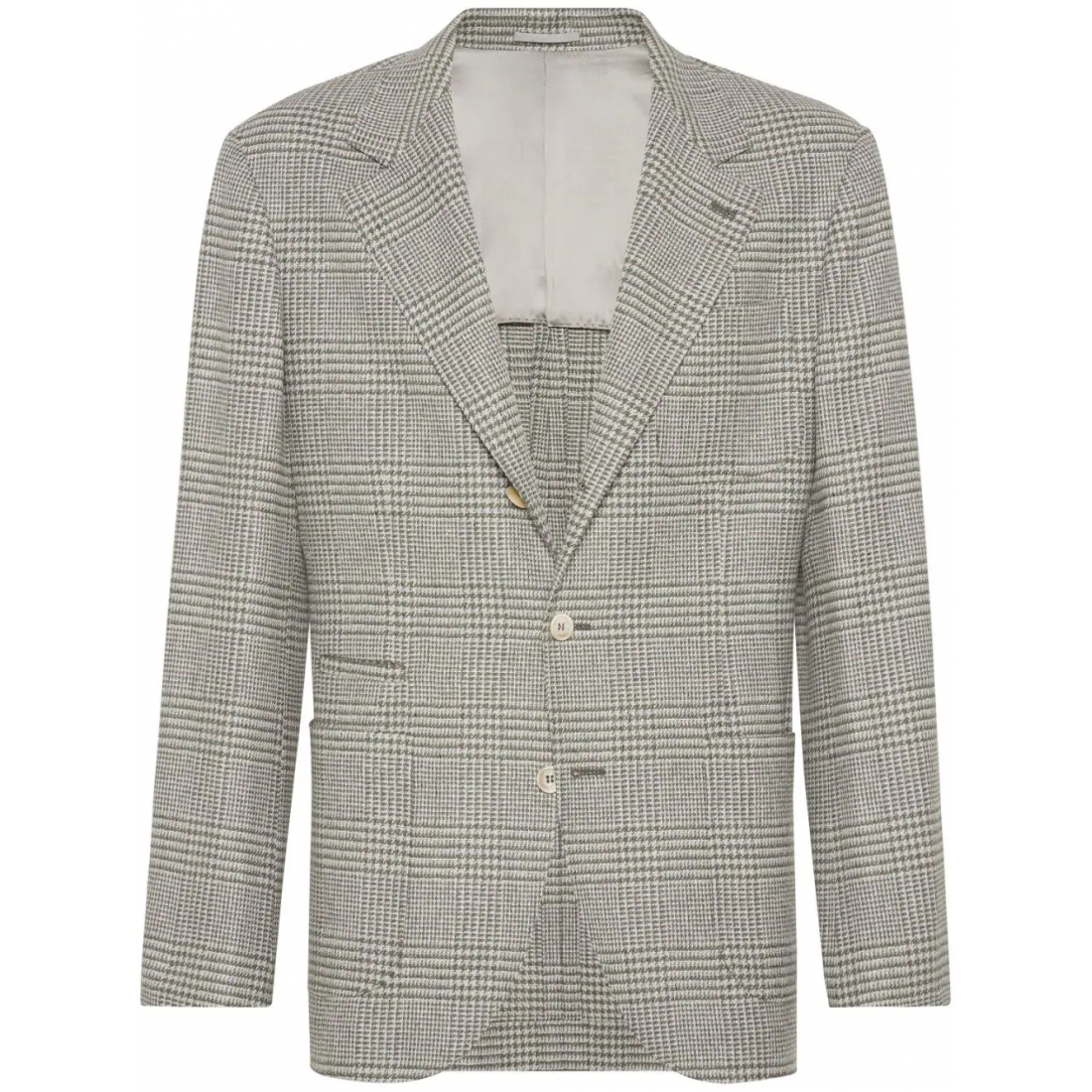 'Single-Breasted Checked' Klassischer Blazer für Herren