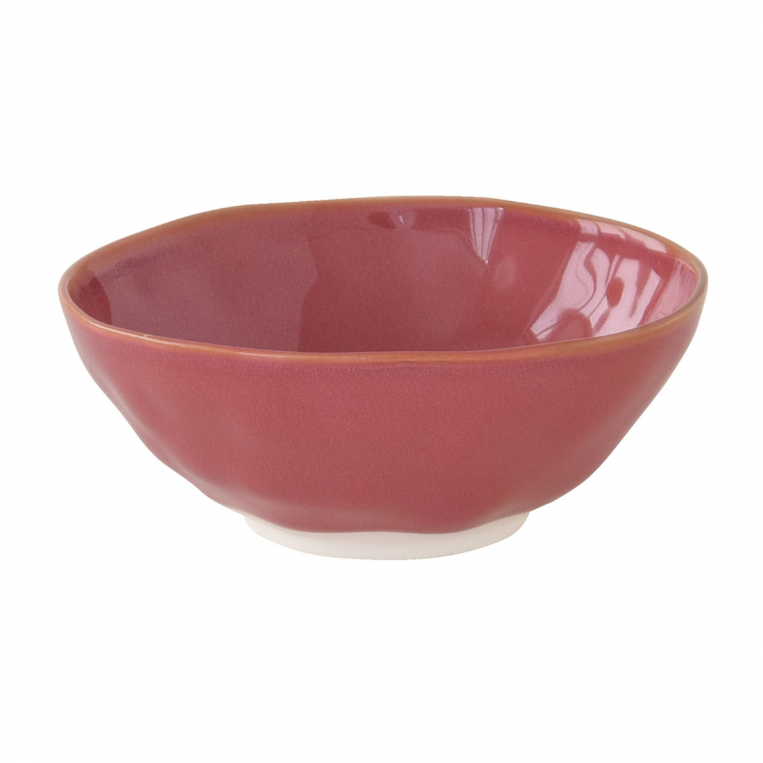 Set Of 6 Porcelain Bowls Ø 12 cm Interiors Burgundy