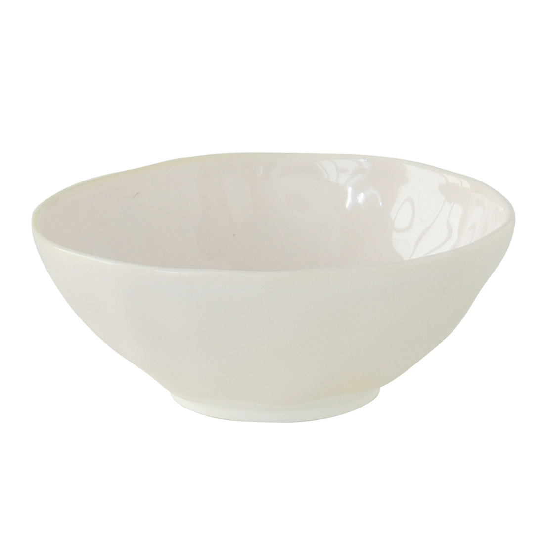 Set Of 6 Porcelain Bowls Ø 12 cm White Interior