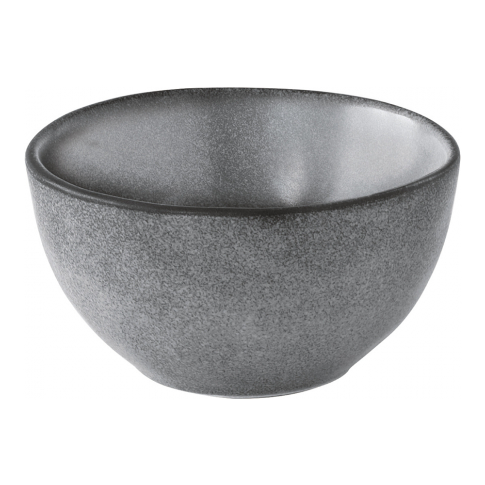 Set Of 6 Bowls Ø 11 cm In Essential Dark Gray Stoneware