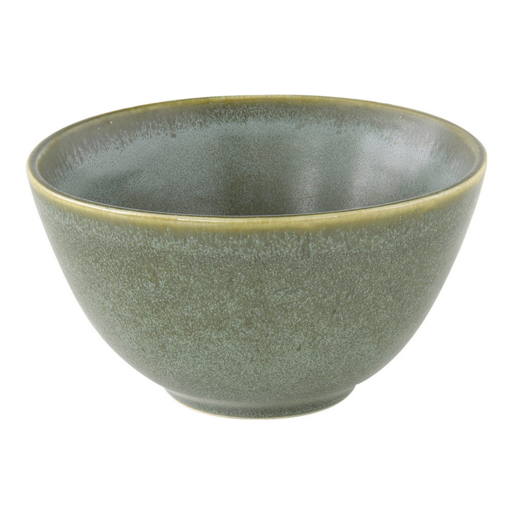 Set Of 6 Bowls Ø 15 cm In Essential Green Stoneware