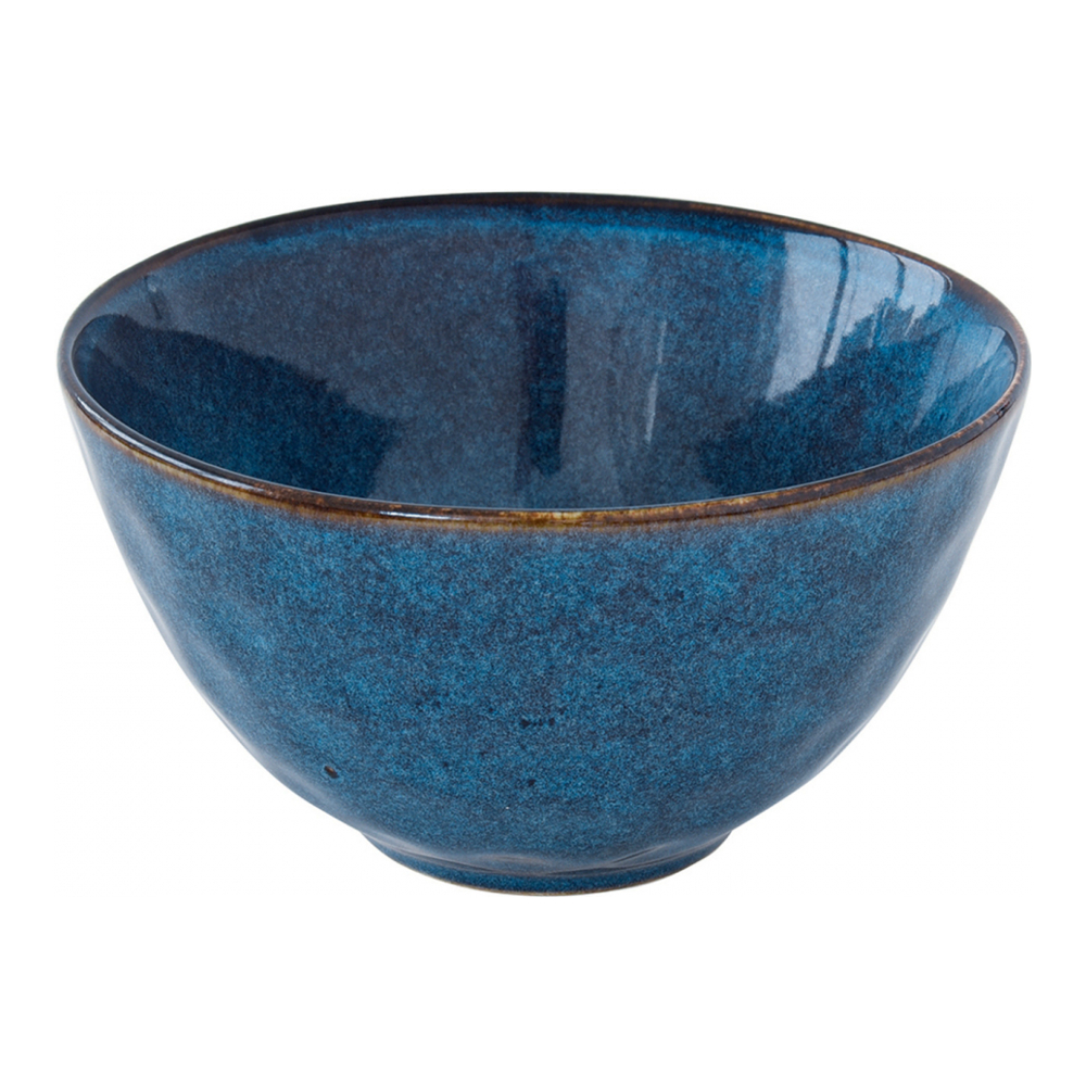 Set Of 6 Bowls Ø 15 cm In Genesis Blue Stoneware