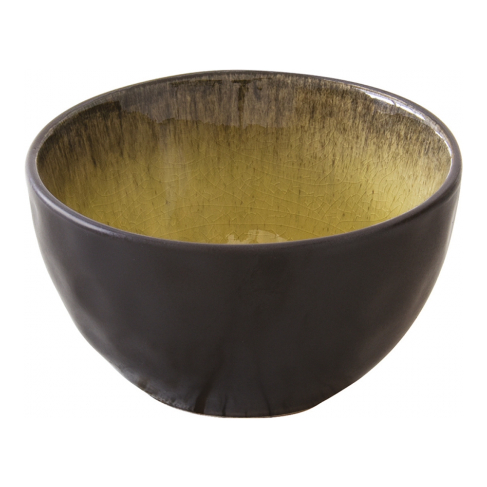 Set Of 6 Bowls Ø 11cm In Ocher Kosmos Stoneware