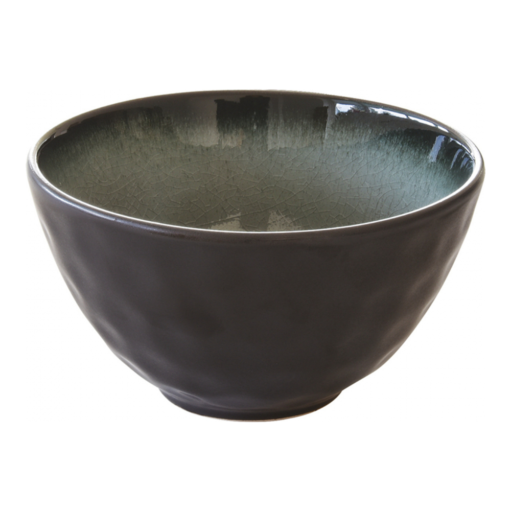 Set Of 6 Bowls Ø 15cm In Gray Kosmos Stoneware