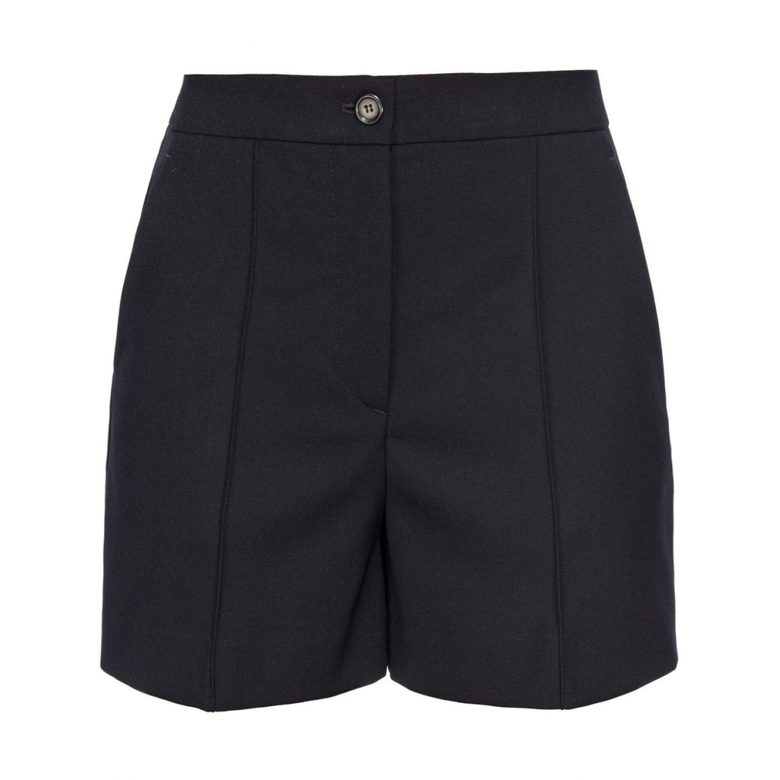 'Pleated Twill' Shorts für Damen