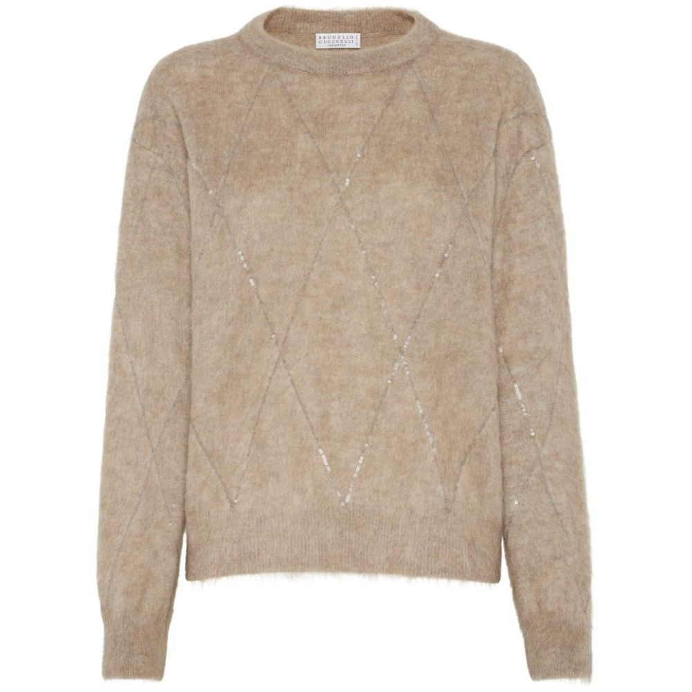 Pull 'Sequin-Embellished' pour Femmes