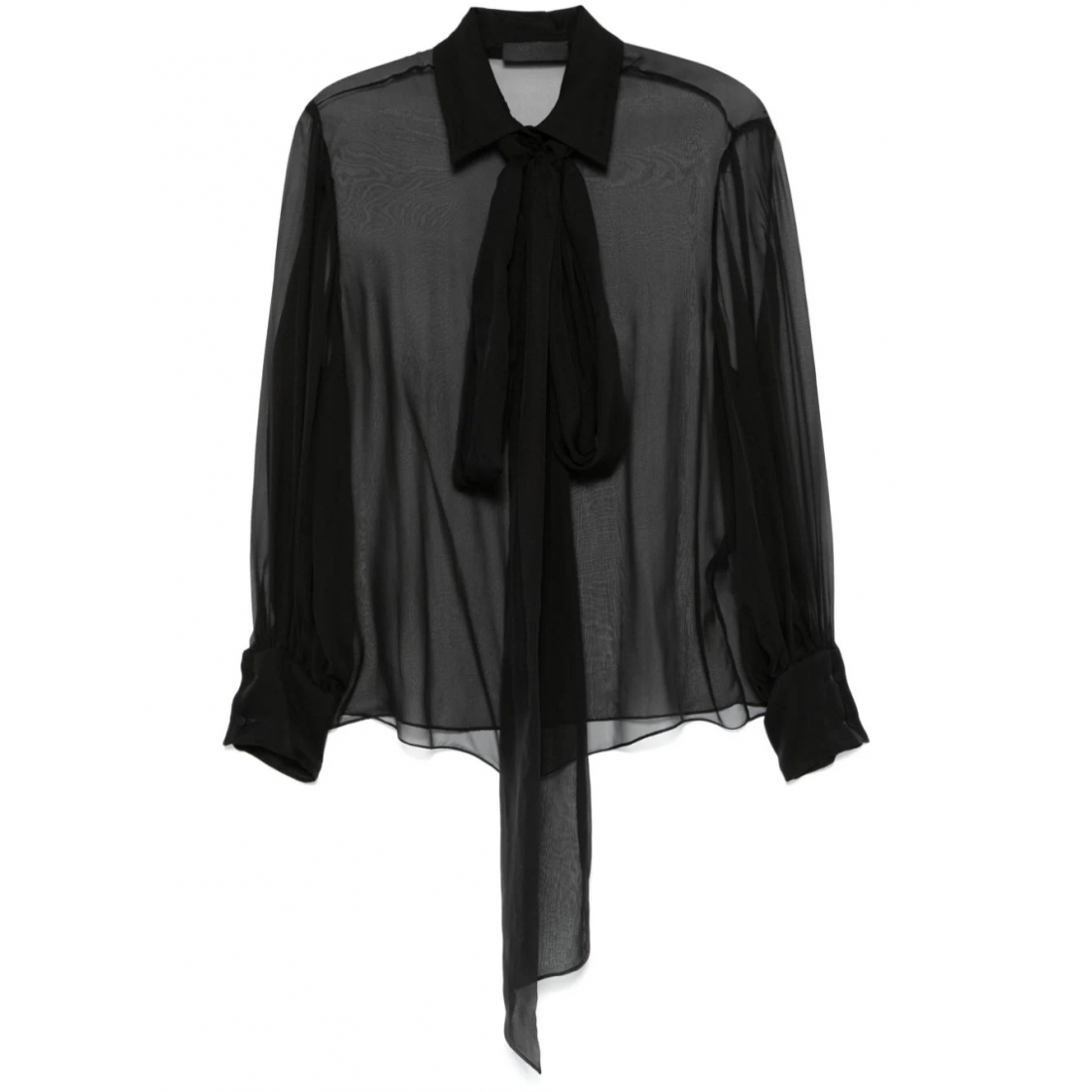 Chemise 'Scarf-Detail' pour Femmes