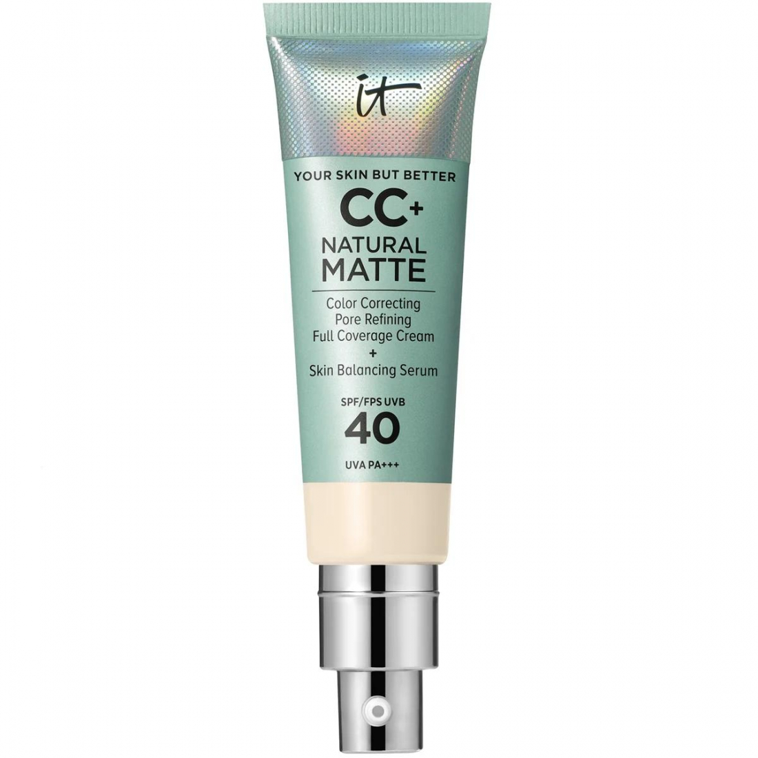 Crème CC 'CC+ Natural Matte SPF40' - Fair Porcelaine 32 ml