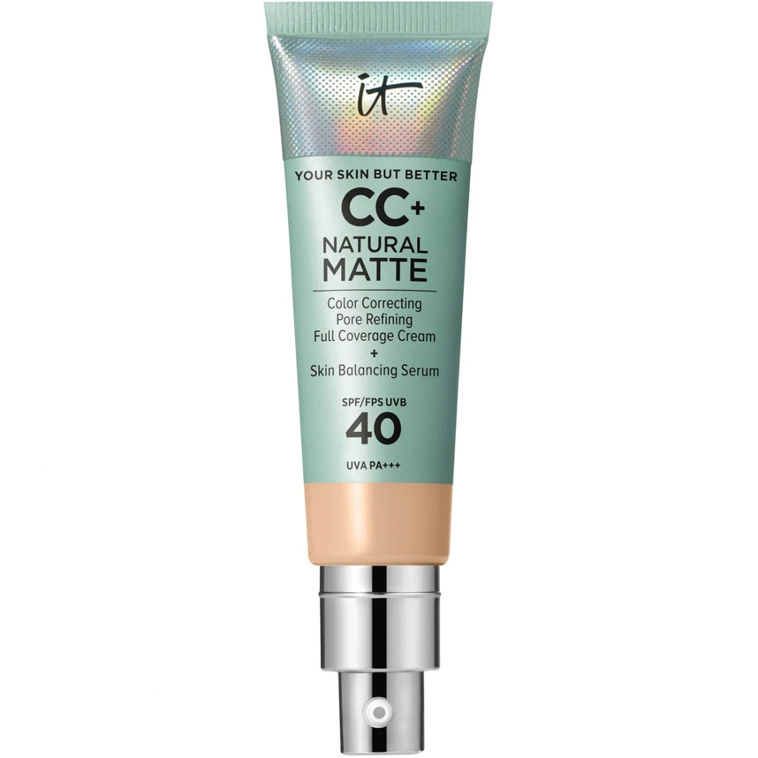 'CC+ Natural Matte SPF40' CC Cream - Light Medium 32 ml