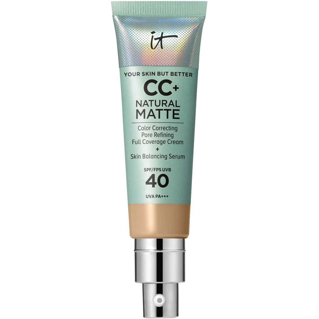 Crème CC 'CC+ Natural Matte SPF40' - Medium Tan 32 ml