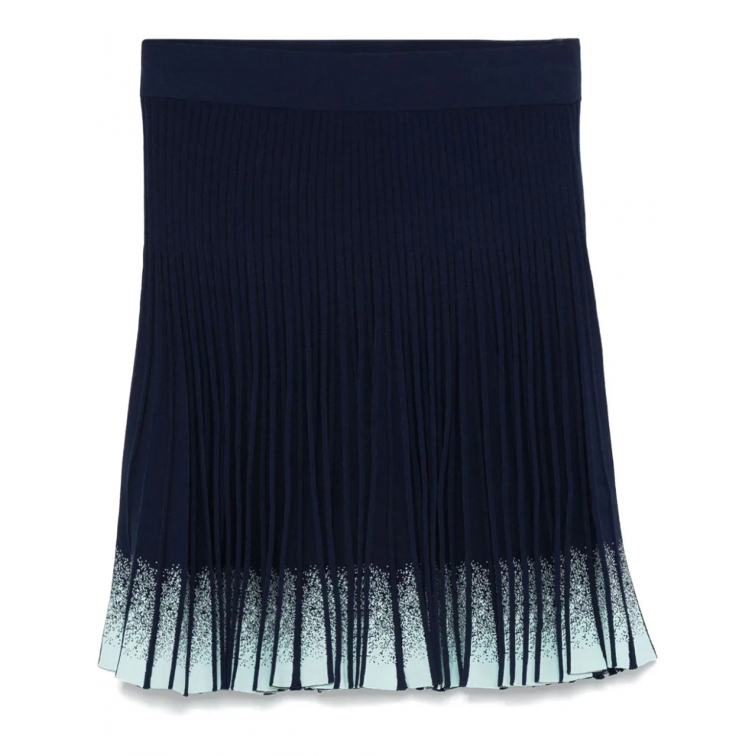 'Pleated' Mini Rock für Damen