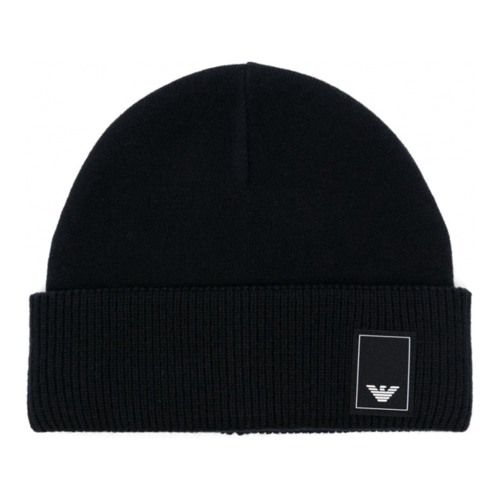 Men's 'Logo-Patch' Beanie