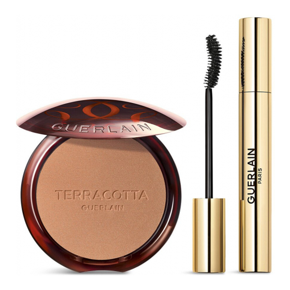 Set de maquillage 'The Terracotta x Noir G' - 2 Pièces