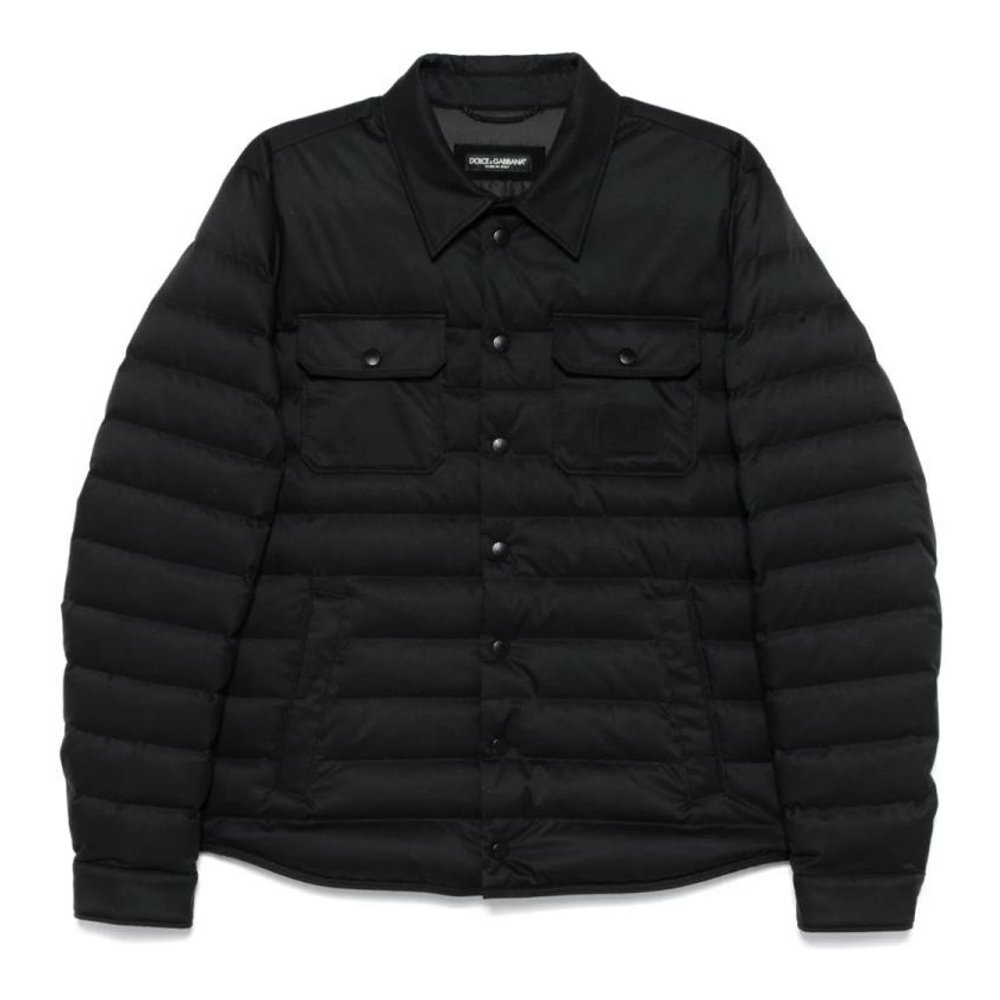 Men's 'Logo-Patch' Puffer Jacket