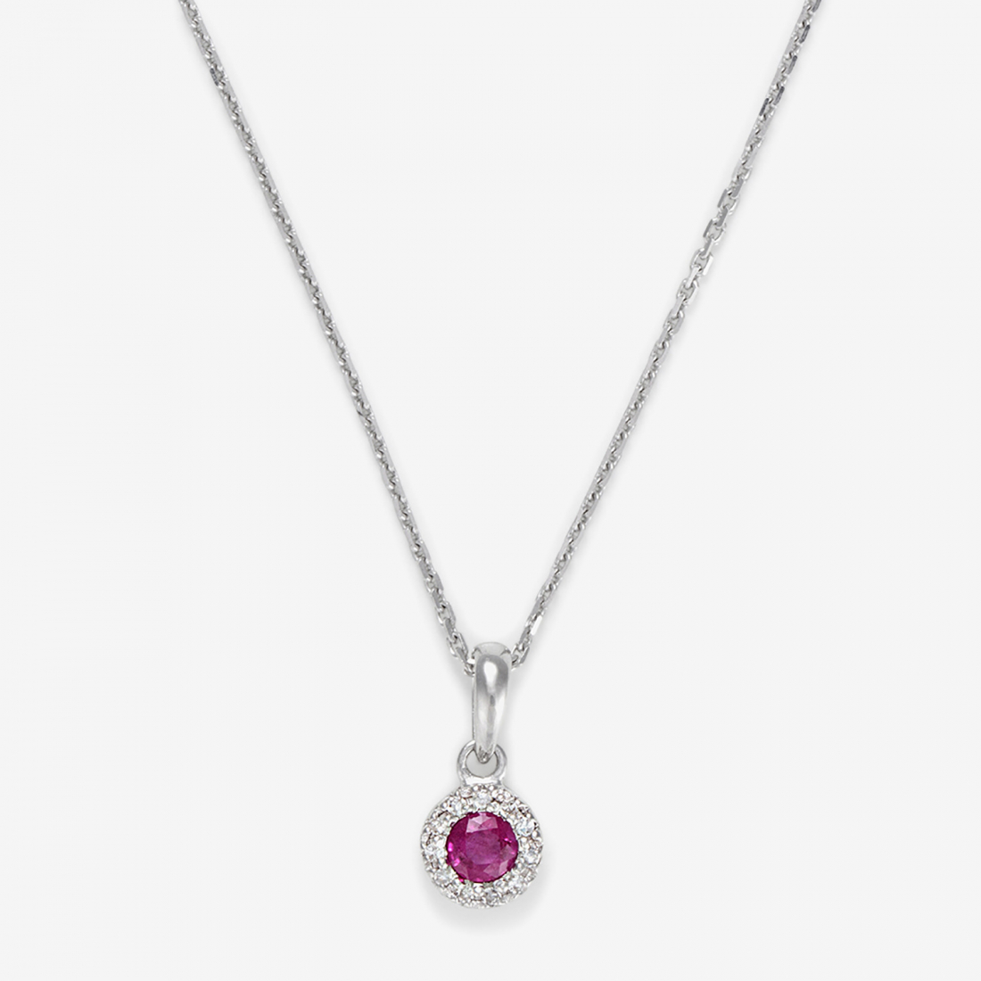 Pendentif 'Précieux Rubis' pour Femmes