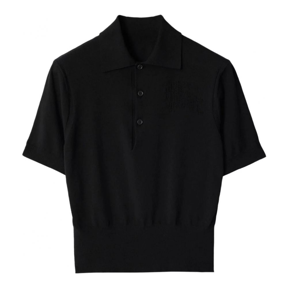 Women's 'Cotton-Blend' Polo Shirt