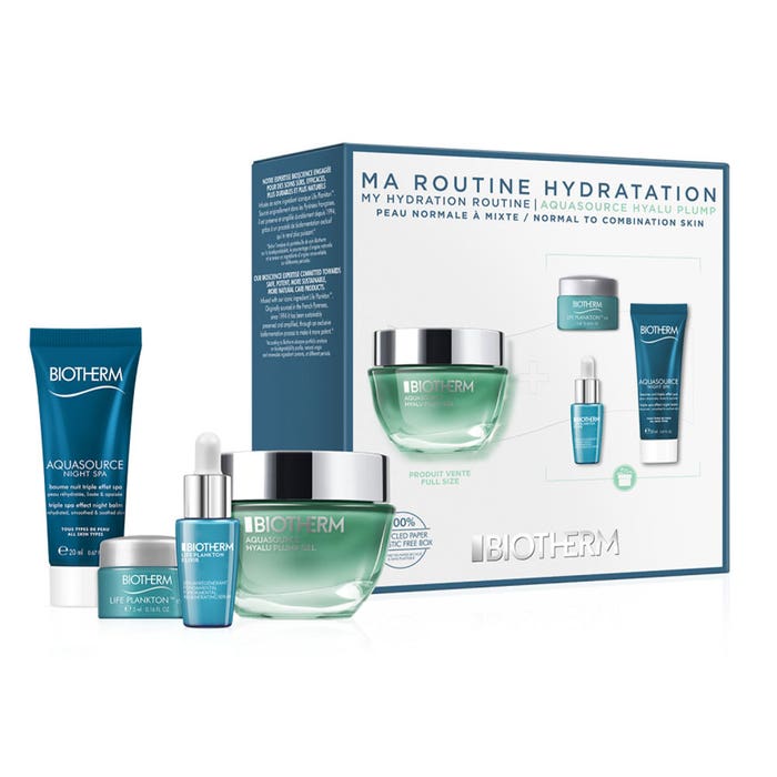 Coffret de soins de la peau 'My Hydration Routine Aquasource' - 4 Pièces