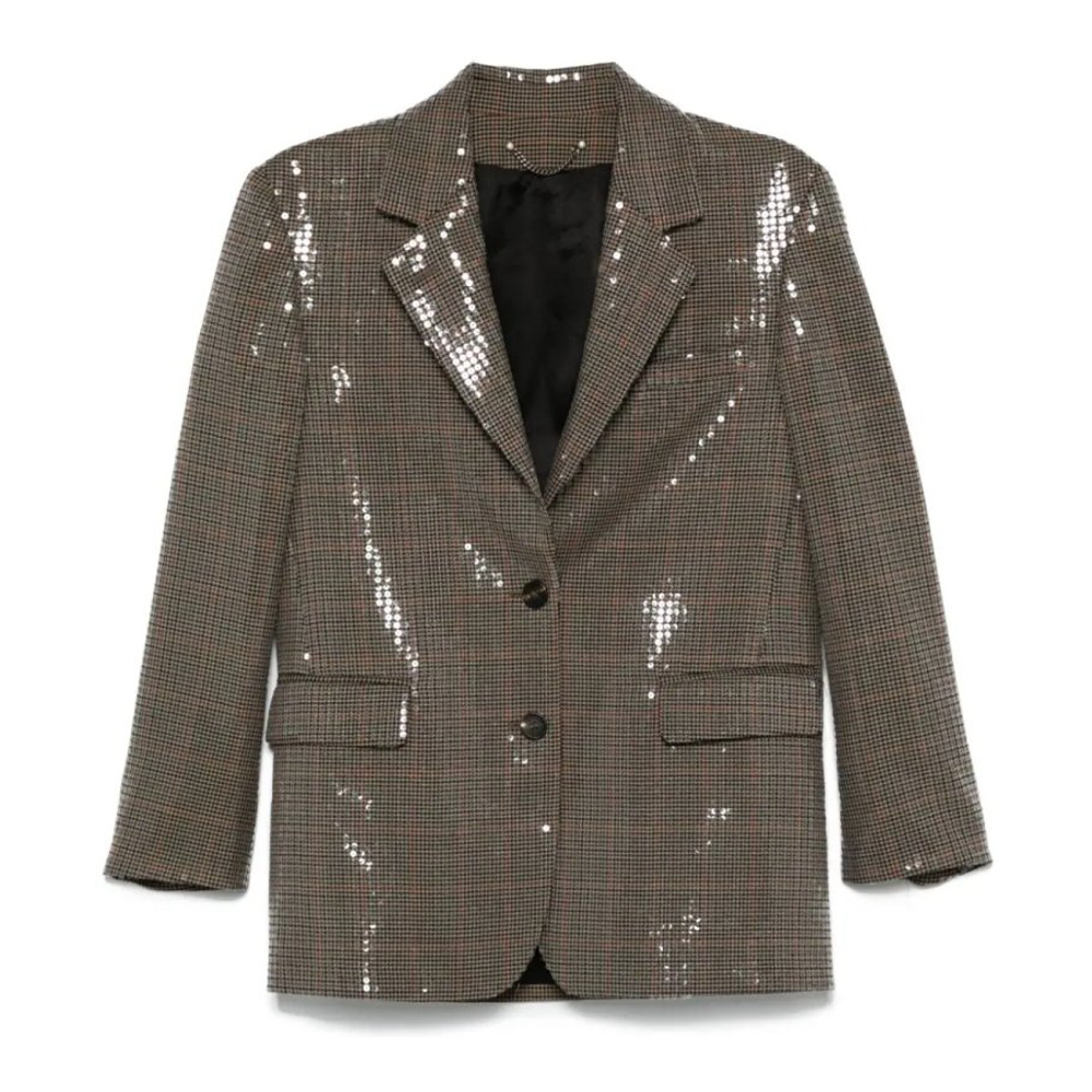 Blazer 'Houndstooth' pour Femmes