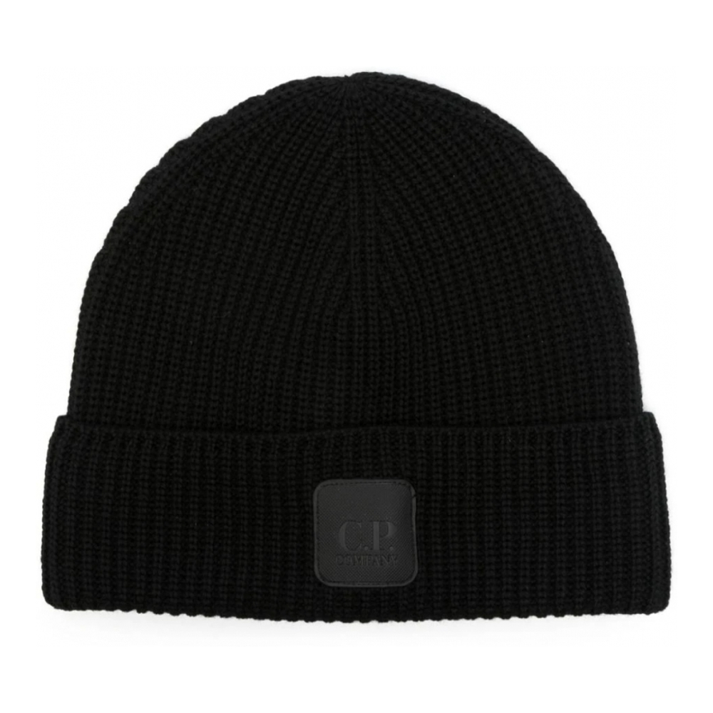 Bonnet 'Appliqué-Logo Knitted' pour Hommes